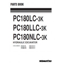 Komatsu PC180LC-3K - PC180LLC-3K - PC180NLC-3K Parts Manual